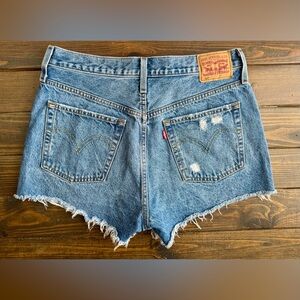 Levi's Women's 501 Original High Rise Denim Shorts
